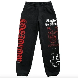 Black Slipknot Merch Pants