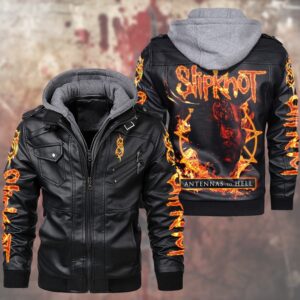 Slipknot Antennas To Hell Leather Jacket