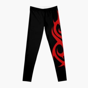 SlipknotMerch Black With Red Logo Sweatpants